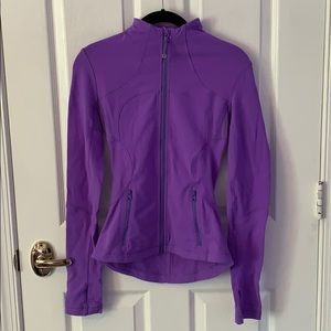 Purple lululemon define jacket